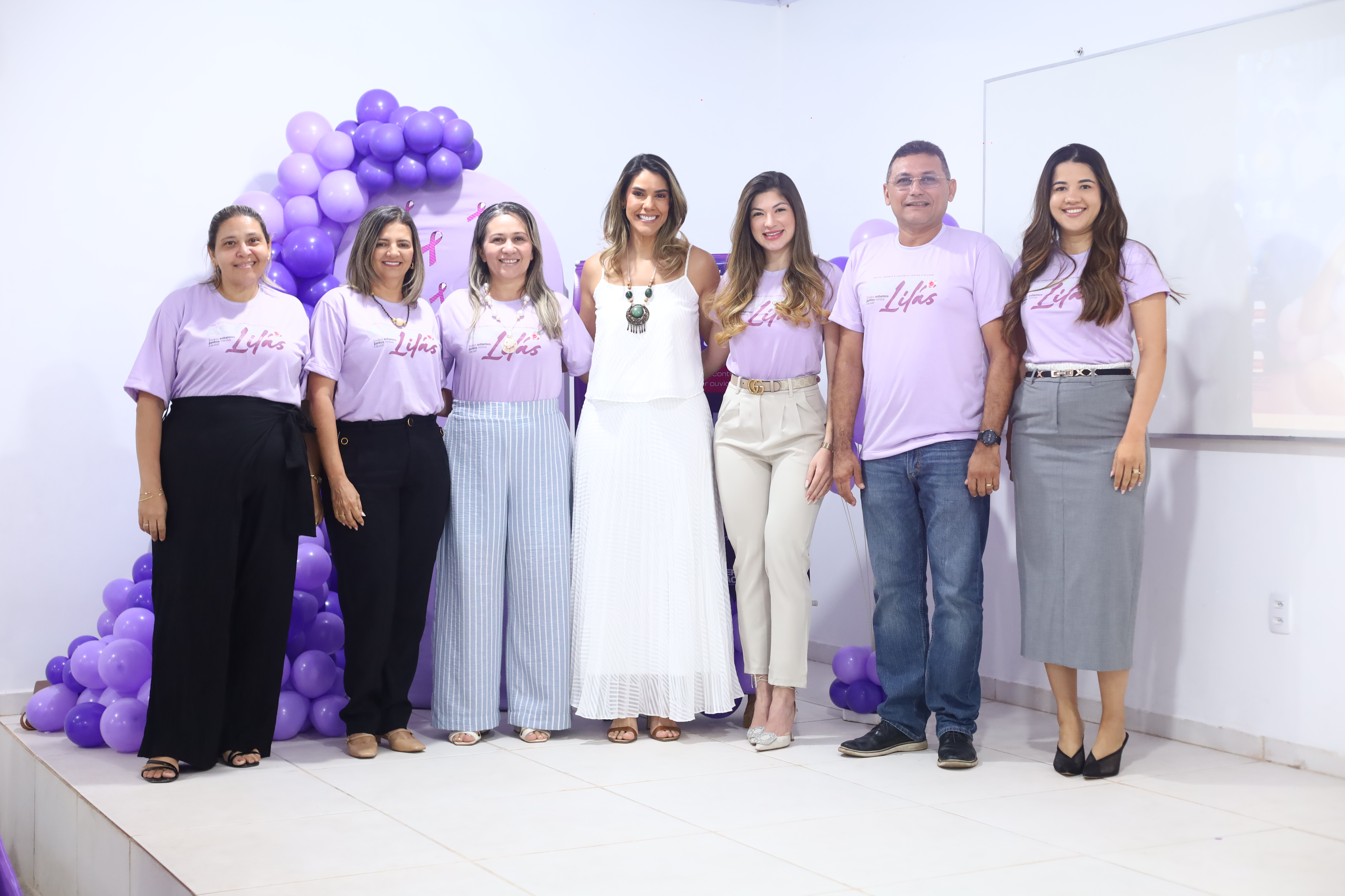 Demerval Lobão realiza ação do Agosto Lilás com palestra da Delegada Nathália Figueiredo