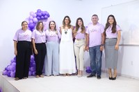 Demerval Lobão realiza ação do Agosto Lilás com palestra da Delegada Nathália Figueiredo