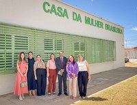 Procuradoria da Mulher da Câmara Municipal visita a Casa da Mulher Brasileira em Teresina