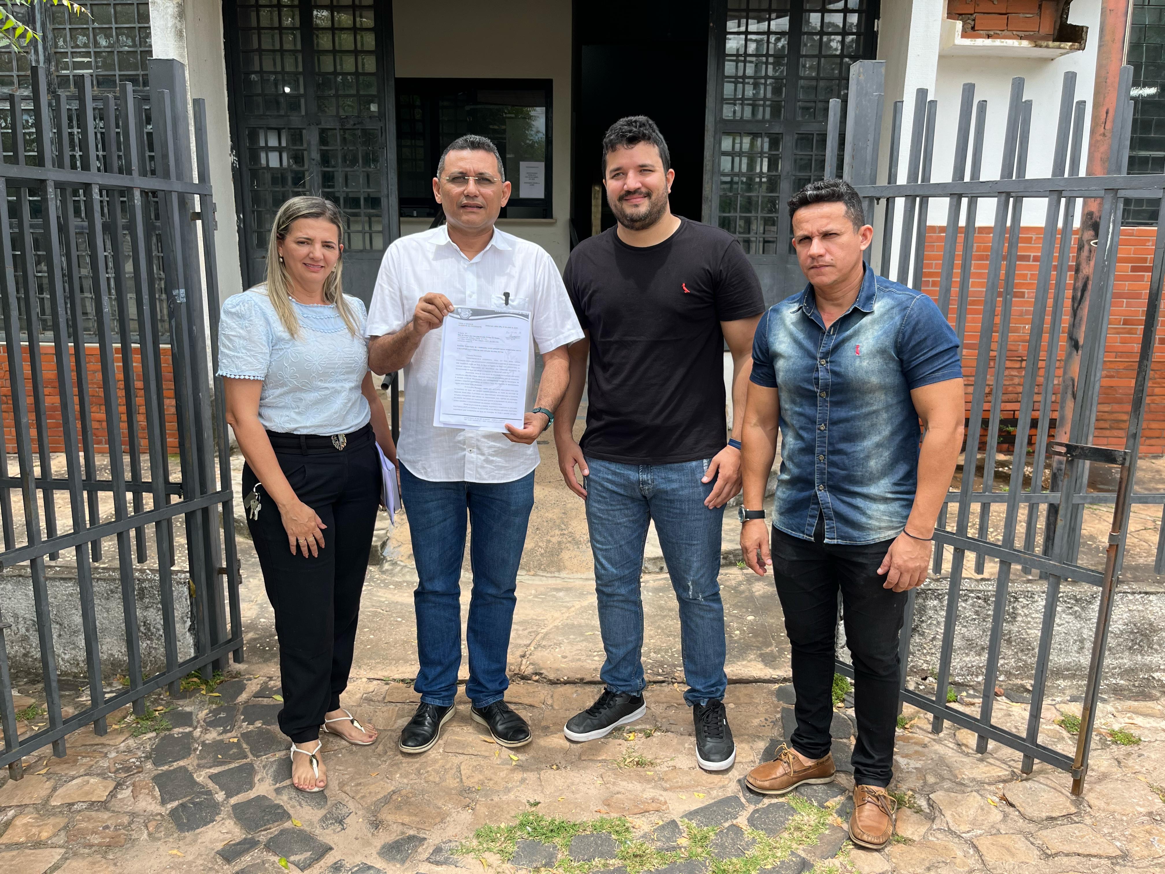 Vereadores acompanham situação do abastecimento de água e buscam soluções junto ao Ministério Público e AGESPISA