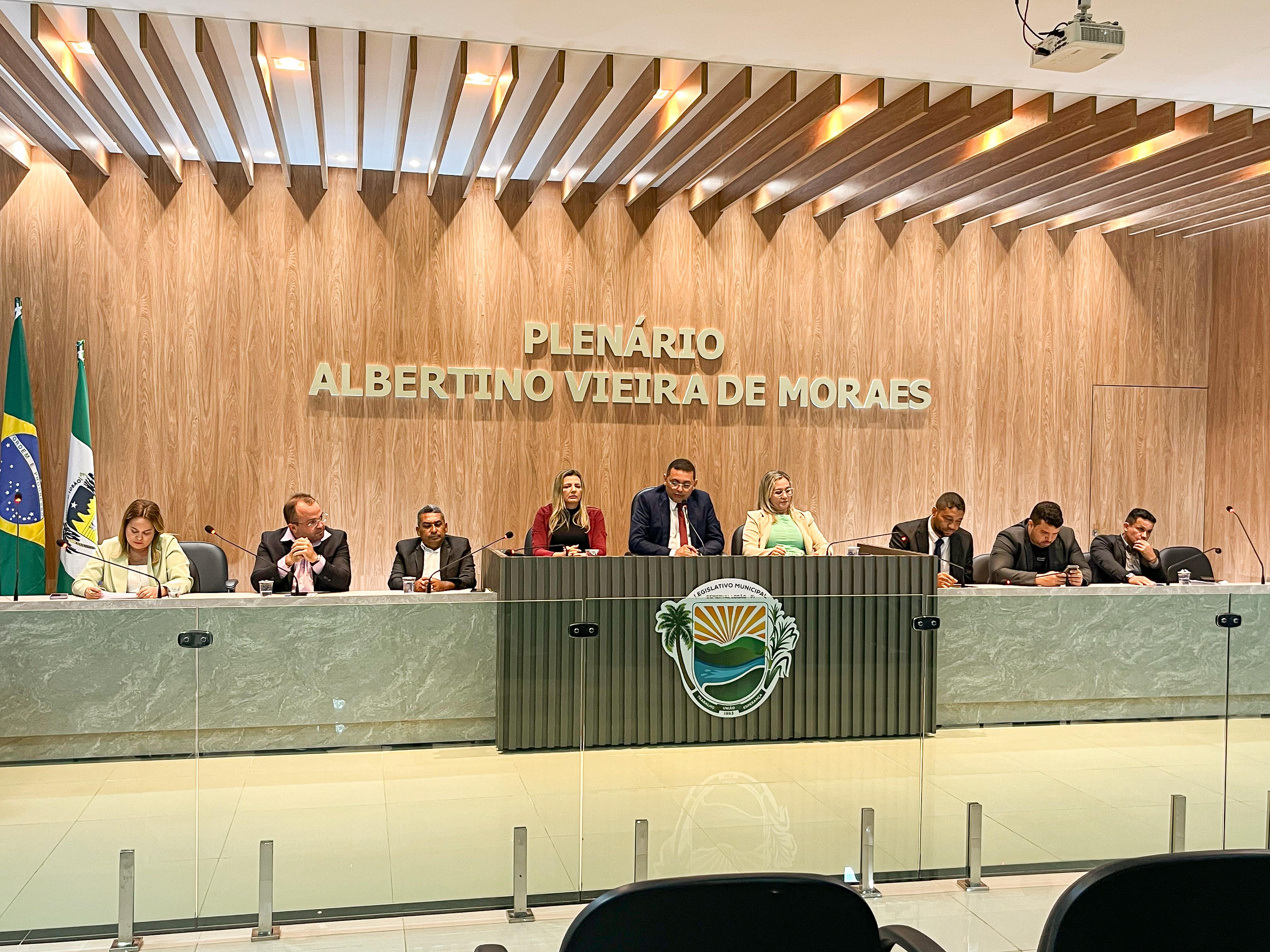 Vereadores apresentam indicações e projetos em Sessão Ordinária da Câmara Municipal de Demerval Lobão