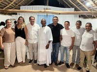 Vereadores participam do Tríduo de Nossa Senhora de Fátima na localidade Mutum